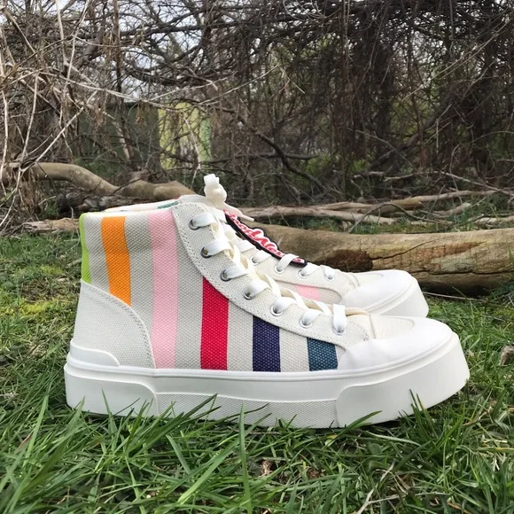H&M Shoes Hm Good News Multi Color Sneakers Size 95 Poshmark